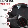 CarComfort Autositzbezug Nashville für Vordersitze schwarz, Produktbild-Vorschau 5
