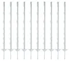 Electra Kunststoffpfahl 105 cm mit Doppeltritt - weiß - 10 Produktbild-Vorschau 1