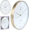 Wanduhr für Wohnzimmer weiß rund 34 cm Produktbild-Vorschau 9