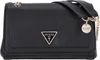 A black Guess handbag is shown against a white background. Produktbild-Vorschau