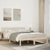 vidaXL Massivholzbett Extra Lang ohne Matratze 140x220 Produktbild-Vorschau 2