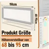 Jayseuw 150cm Kinder Bettgitter Bettschutzgitter Produktbild-Vorschau 2