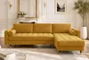 riess-ambiente Elegantes Ecksofa COZY VELVET 260cm senfgelb Produktbild-Vorschau 7
