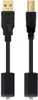USB 2.0 A zu USB-B-Kabel NANOCABLE 10.01.120 Schwarz Produktbild-Vorschau 1