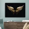 OneMillionCanvasses® - Plátna - Křídla - Anděl - Zlatá - Náhled obrázku produktu 4