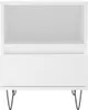 vidaXL Table de nuit blanc 40x35x50 cm bois composite Voir les images du produit 6