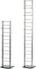 DESIGN CD STÄNDER "TOWER" | silber, 138 cm, Metall | für Produktbild-Vorschau 6