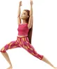 Barbie Made to Move Puppe (rothaarig) im roten Yoga Outfit Produktbild-Vorschau 1