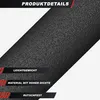 A close-up of a black textured Pilates roller with text overlays highlighting product features. Náhľad obrázku produktu