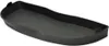A black plastic tray with slightly raised edges and a curved shape, displayed against a white background. Náhľad obrázku produktu