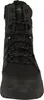 A front view of a black winter boot. Voir les images du produit