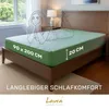 Lavea® 2er Set Spannbettlaken 90x200 cm aus Mikrofaser, Produktbild-Vorschau 2