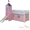 Lits superposé 90x200 cm avec Tour Toboggan Matelas Lit Voir les images du produit 2