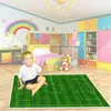 Fußballteppich, Spielmatte, Grün, 140x200 cm Náhled obrázku produktu