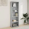 vidaXL Bibliothèque Gris Sonoma 60x30x189 cm Bois composite Voir les images du produit 3