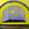 vidaXL Camping-Zelt Stoff 9 Personen Blau und Gelb Produktbild-Vorschau 14