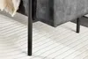 riess-ambiente Moderne Truhenbank LOFT 100cm grau Samt Produktbild-Vorschau 5