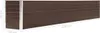 Lit surélevé de jardin Acier galvanisé 320×40×45 cm Brun Voir les images du produit 16