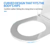 WC-Sitz D-Form Weiß mit Soft-Close und Quick-Release, 360° Produktbild-Vorschau 4