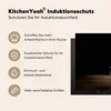 KitchenYeah© Herdabdeckplatte Mutterwölfin mit Welpe , Produktbild-Vorschau 6