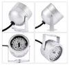 A collage of four images showing different angles of an IR illuminator. Podgląd zdjęcia produktu