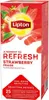 Lipton - Tè Lipton Refresh Strawberry 25x1,5gr | Confezione Anteprima dell’immagine prodotto 3