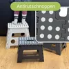 Klapphocker / Tritthocker, 29x22x39 cm, anthrazit-weiß Produktbild-Vorschau 6