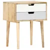 vidaXL Nachttisch 47 x 35 x 59 cm Mango Massivholz -  Produktbild-Vorschau 2