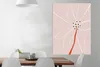 MuchoWow® Poster Blumen - Abstrakt - Pastell 90x120 cm - Produktbild-Vorschau 2