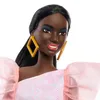 Mattel Barbie Fashionistas Puppe (schwarze Haare) Kleid mit Produktbild-Vorschau 4
