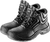 A pair of black work boots. Produktbild-Vorschau