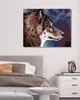 Diamondi - Diamond painting - WOLFSKOPF, 40X50 cm, ohne Produktbild-Vorschau 2