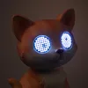 LED Solar Katze mit blizelnden und rollenden Augen - Produktbild-Vorschau 6