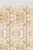 Flauschvorhang 100x220cm ( Meliert Beige/Weiß ), perfekter Produktbild-Vorschau 1