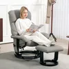 HOMCOM Relaxsessel mit Fußhocker, Massagesessel mit Produktbild-Vorschau 2