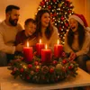 Kerzenständer - Schwarz - Metall - Ø 36 cm - 4 Produktbild-Vorschau 5