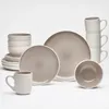 Kombiservice London Taupe 16-teilig Steinzeug für 4 Produktbild-Vorschau 1