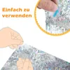 Faziango Fensterfolie 3D Schuppen,Sichtschutzfolie Fenster Produktbild-Vorschau 4