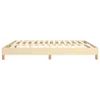 vidaXL Boxspringbettgestell Creme 180x200 cm Stoff Produktbild-Vorschau 6