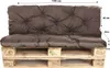 Palettenkissen set 120x80x40cm, Palettenkissen Brown, Produktbild-Vorschau 2