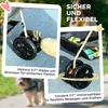 PawHut Hundewagen 3 in 1 Hundebuggy Faltbar Hundebox, Produktbild-Vorschau 7