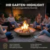 MOODZ Feuerschale 100 cm - Feuerschalen für den Garten - Produktbild-Vorschau 6