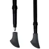 Close-up of two trekking pole tips, one detached and one attached. Náhled obrázku produktu
