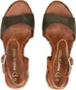 MARCO TOZZI Damen Sandalette hoher Schuh Riemchen Korkoptik Produktbild-Vorschau 11