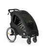 DERYAN Luxe Przyczepka Rowerowa – Wózek do Biegania – Dla 1 Podgląd zdjęcia produktu 3