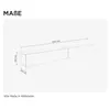 Platan Room TV Lowboard 280 cm breit CHAMPAGNERFARBE Produktbild-Vorschau 6