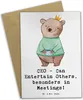 Mr. & Mrs. Panda Beileidskarte CEO Unterhaltungskünstler - Produktbild-Vorschau 1