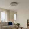 Lindby LED-Deckenlampe Emiva, 50 cm, Holz hell, CCT Produktbild-Vorschau 4