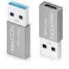 deleyCON USB C auf USB Adapter [2 Stück] C Buchse auf A Produktbild-Vorschau 2