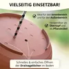 Blumentopf Milano 32 cm Durchmesser mit Untersetzer Farbe Produktbild-Vorschau 3